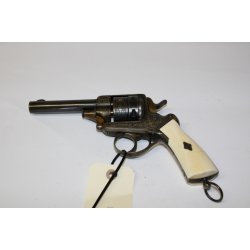 Francotte Luksus revolver - Gave til en dansk kontrolofficer