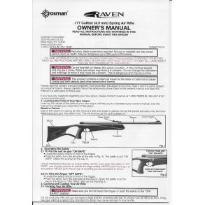 RAVEN .177 Caliber (4.5 mm) Spring Air Rifle