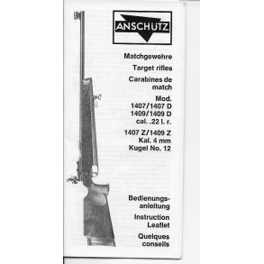 Anschtz Matchgewehre