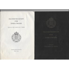 FELTINSTRUKTION FOR ENKELTMAND - Flles for samtlige vben, 1954