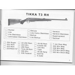 TIKKA T3 RIGHT-HANDED