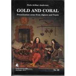 Gold and Coral Presentation arms from Algiers and Tunis - Vaabenhistoriske Aarbger 2014