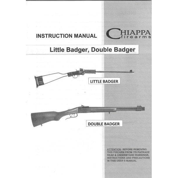 CHIAPPA firearms: Little Badger, Double Badger