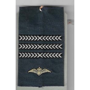 Flyvevbnet skuldersljfe (bl) - Overkonstabel af 1. grad