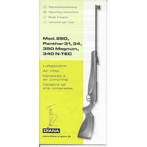 DIANA Mod. 280 Luftgewehr u.a.
