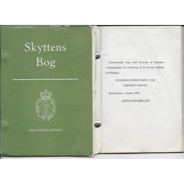 Hjemmevrnet: Skyttens bog - 1950