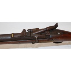 Danish changed pillarbreech rifle model 1848-62 with matching number bayonet