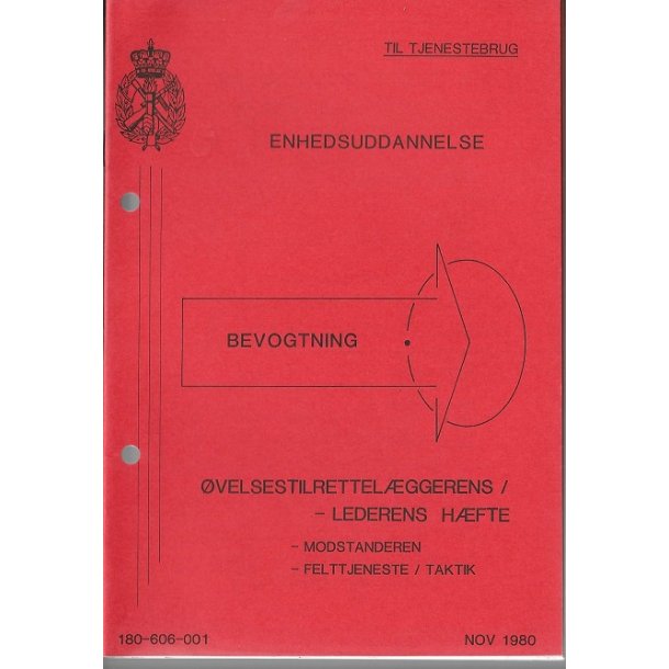 Hjemmevrnet: Bevogtning 1980, 20x15 cm. 33 sider