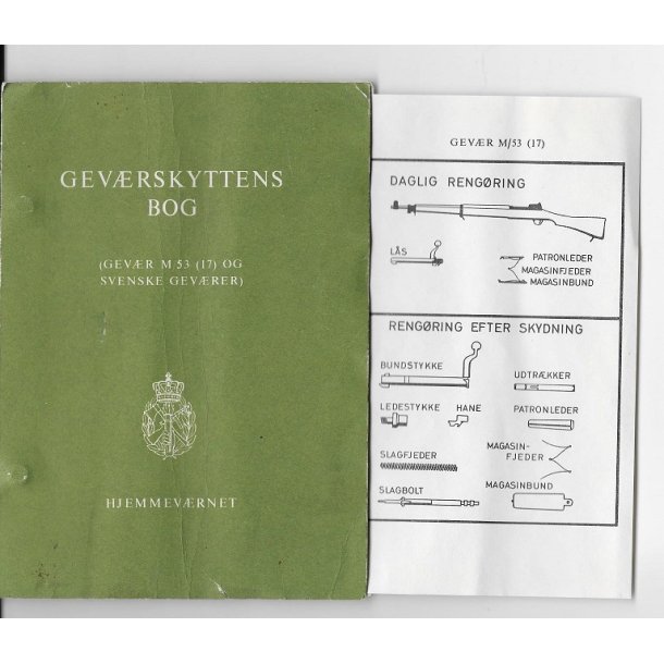 Gevrskyttens bog - Gevr M/53 (17) og svenske gevrer