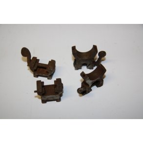 Old mounts f. riflescoopes 