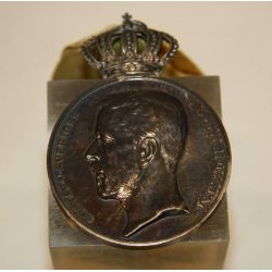 Schweden: Silbermedaille mit box - K.Patriotiska Sllskabet