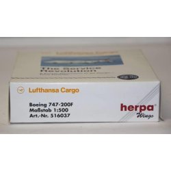 Herpa Wings: Lufthansa Cargo Boeing 747-200F