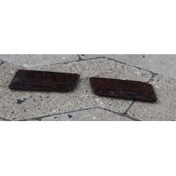 Ortgies Pistole 7,65 : Original grips in brown bakelite