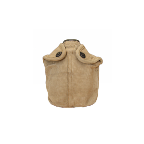 Original britische Pattern 1944 webbing Tasche mit nachkriegs Plasticfeldflasche 