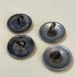 Danmark : Bataljons knapper - 4 stk. - � 18 mm