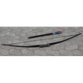 Afrika : Holzbogen + Pfeile (15 Stck)