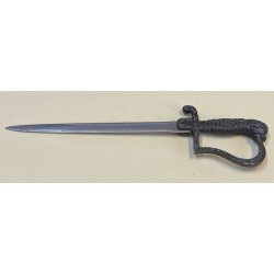 Tysk officers sabel (miniature) som papirkniv