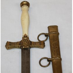 Norwegen: Offiziersdolch f. rzte in der norwegischen Armee