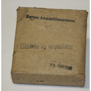 SOE - ammoske for 64 stk 9 mm para nedkastet med Stengun