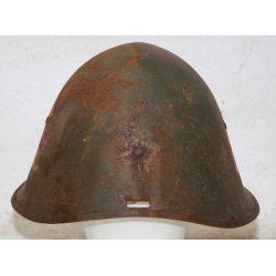 Dnemark : Stahlhelm Modell 1923-41 von der Wiederstandsbewegung in Aarhus