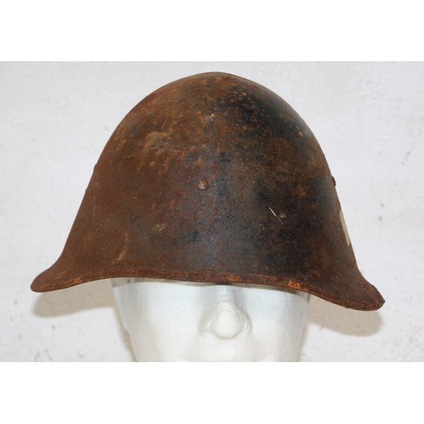 Dnemark : Stahlhelm Modell 1923-41 von der Wiederstandsbewegung in Aarhus