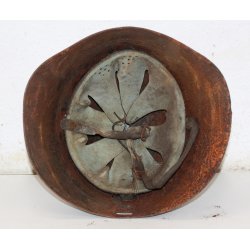 Dnemark : Stahlhelm Modell 1923-41 von der Wiederstandsbewegung in Aarhus