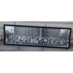 Danmark: Livgardeforening - sort/hvid foto i ramme