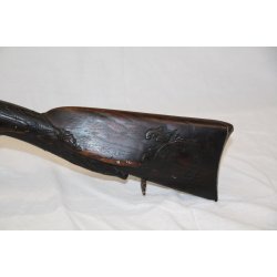 Long percussion muzzleloader approx 1850-60