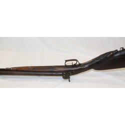 Long percussion muzzleloader approx 1850-60