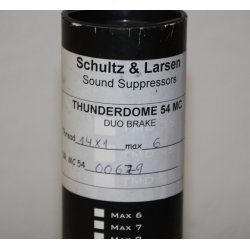 Silencer : Schultz &amp; Larsen Thunderdome 54 MC Duo Brake
