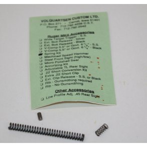 Ruger MKII - Spring kit (3)