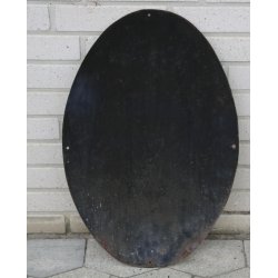 Emailleschild: Ungarn: Zollamt Mohcs