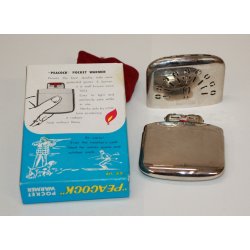 Vintage "PEACOCK" pocket warmer - made in Japan