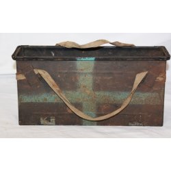 British ammunition box, dropped during the war