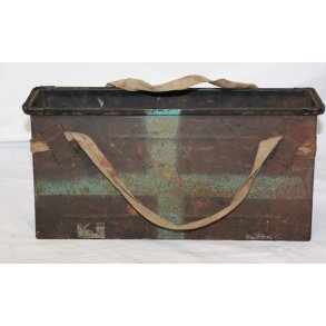 British ammunition box, dropped during the war