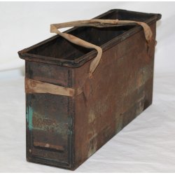 British ammunition box, dropped during the war