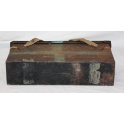 British ammunition box, dropped during the war