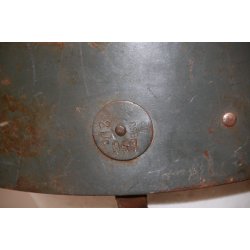 1940-45 Stahlhelm f. Lokofhrer Dnische Statsliche Bahn (DSB)