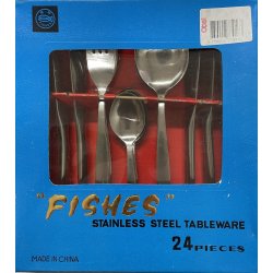 Bestikst - 24 dele "FISHES"