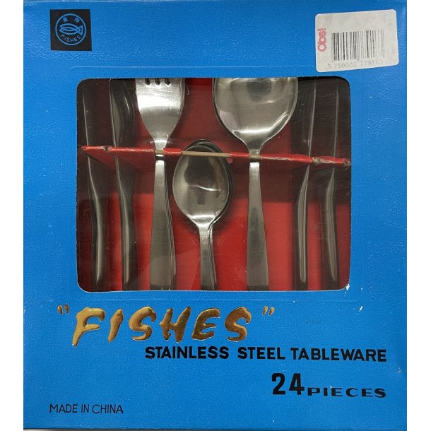 Bestikst - 24 dele "FISHES"