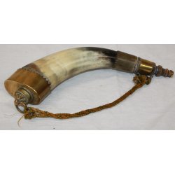 Antique powder flask