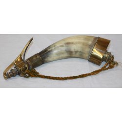 Antique powder flask