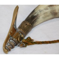 Antique powder flask