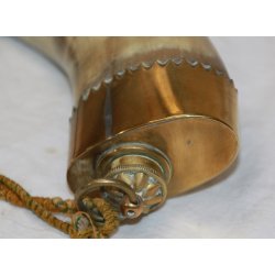 Antique powder flask