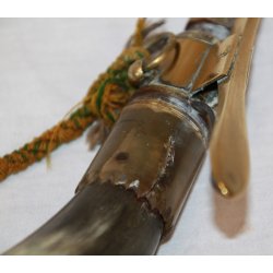 Antique powder flask