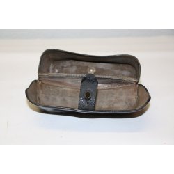 Patronentasche in schwarze Leder