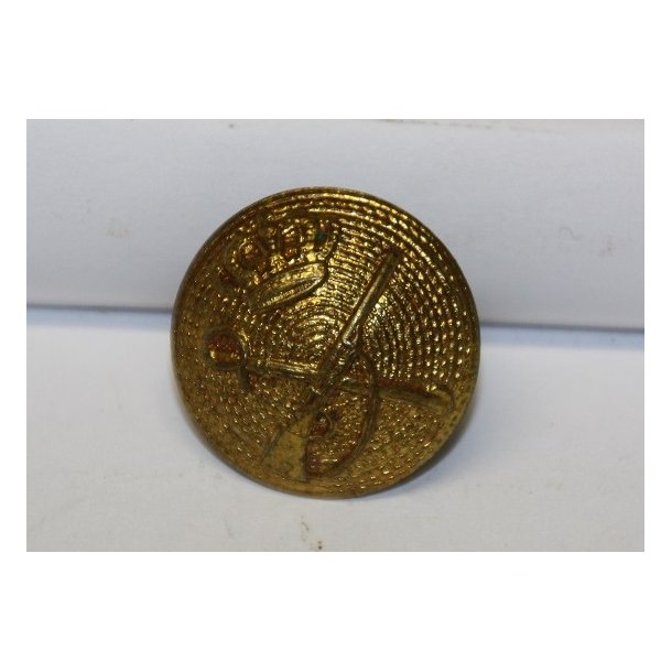 Danmark 1910-1920: Knap f. Rytteri -  19 mm.