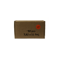 7,62 x 51 (308W) FMJ surplus 147 grains - Match ammunition
