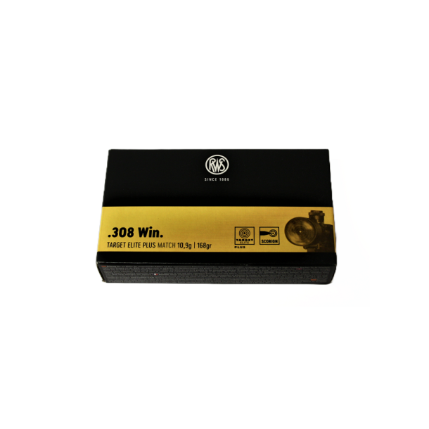 RWS 308 W FMJ 168 grains/10,9 g Target Elite plus match