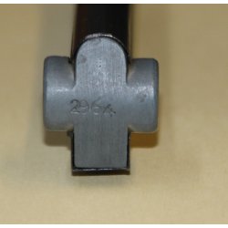 Luger (P08) magazine, milled with aluminum base